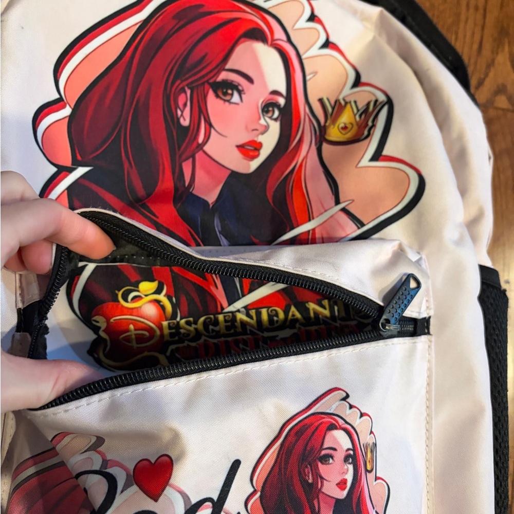 Descendants rise of red backpack